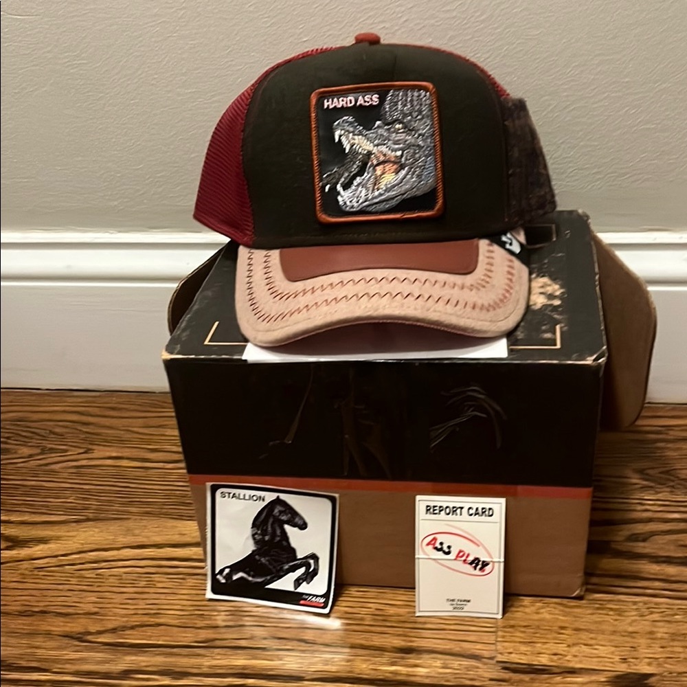 Goorin Bros Limited Release Hard Ass Trucker cap. NWT